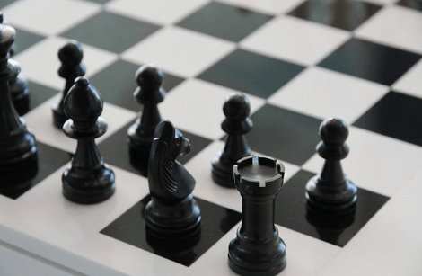 Compass chess stock image. Image of competition, planning - 18222101